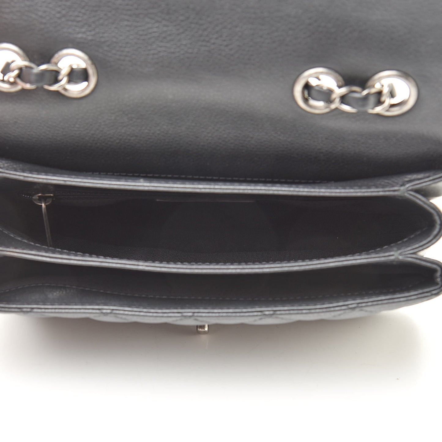 Caviar All About Flap Bag Black