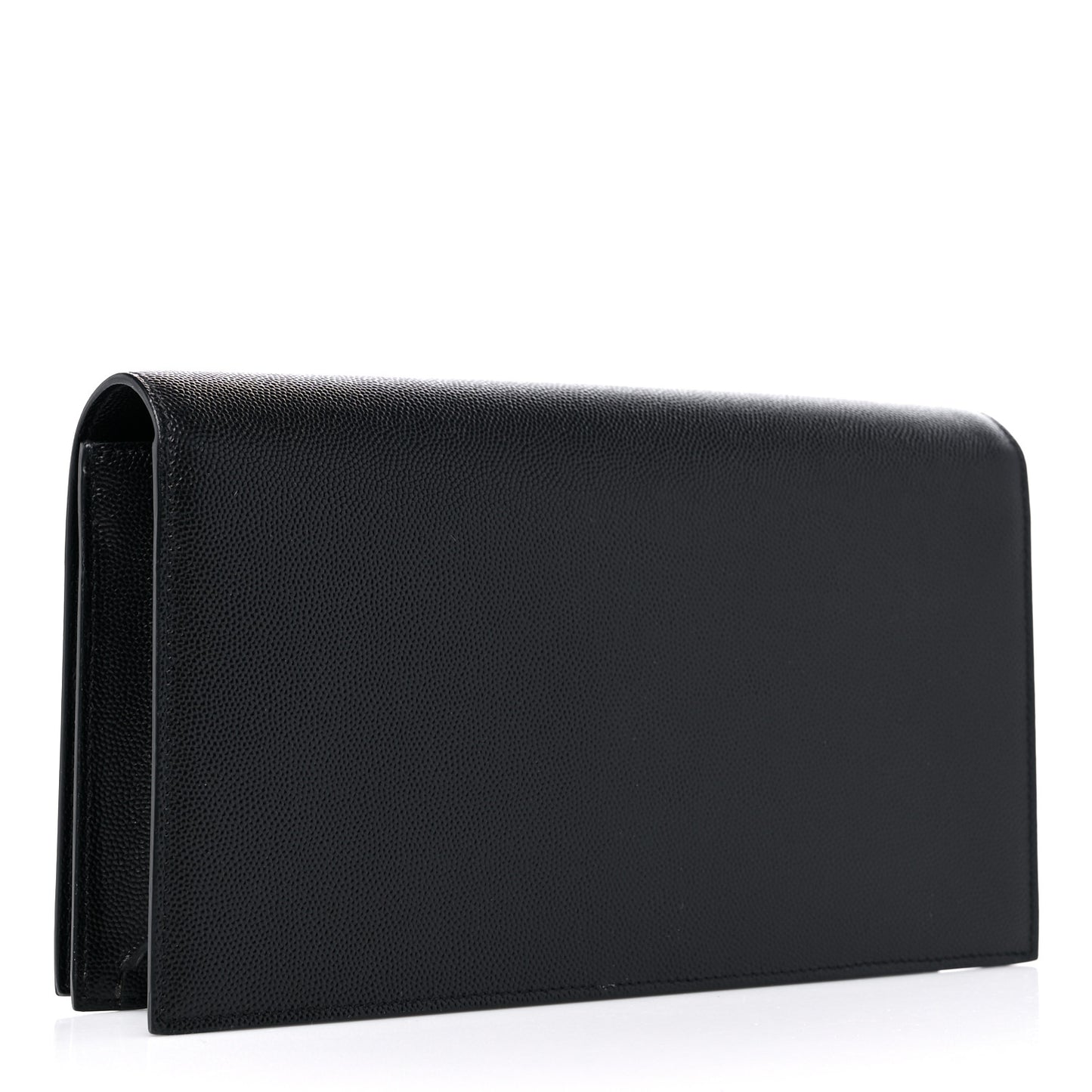 Grain De Poudre Classic Monogram Kate Clutch Black