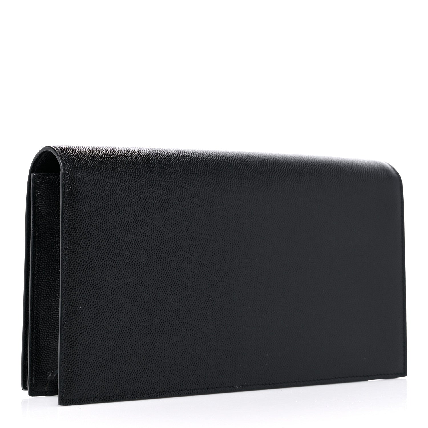 Saint Laurent Grain De Poudre Classic Monogram Kate Clutch Black 4 of 12