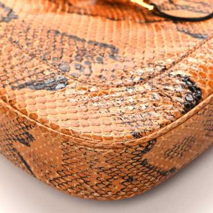 Gucci Python Small Jackie 1961 Hobo Sun Oil 10 of 11