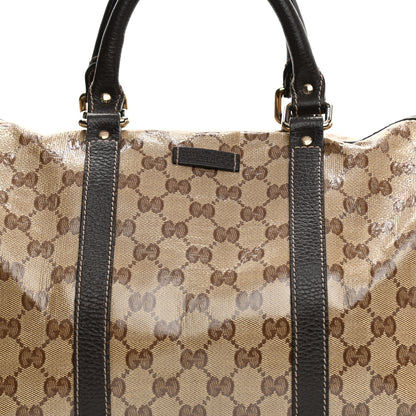 Gucci Crystal Monogram Medium Joy Boston Dark Brown 8 of 11