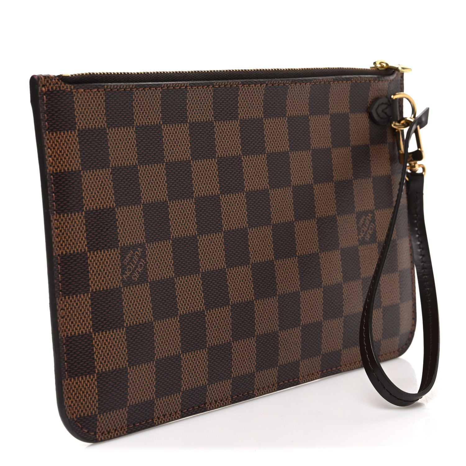 Louis Vuitton Damier Ebene Neverfull MM GM Pochette 3 of 8