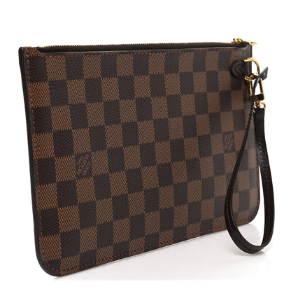 Louis Vuitton Damier Ebene Neverfull MM GM Pochette 3 of 8