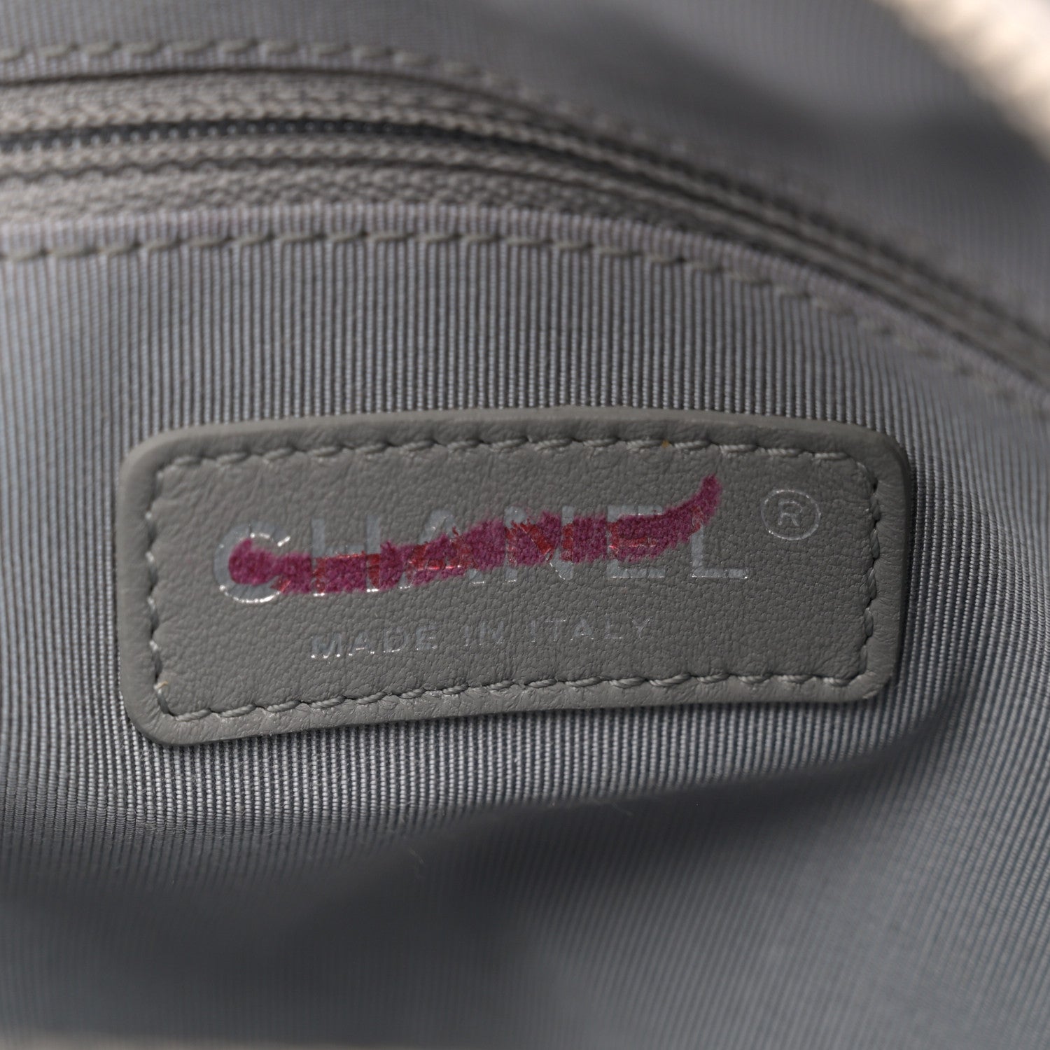 Chanel Metallic Lambskin Plexiglass Evening Art Camera Case Silver 6 of 11