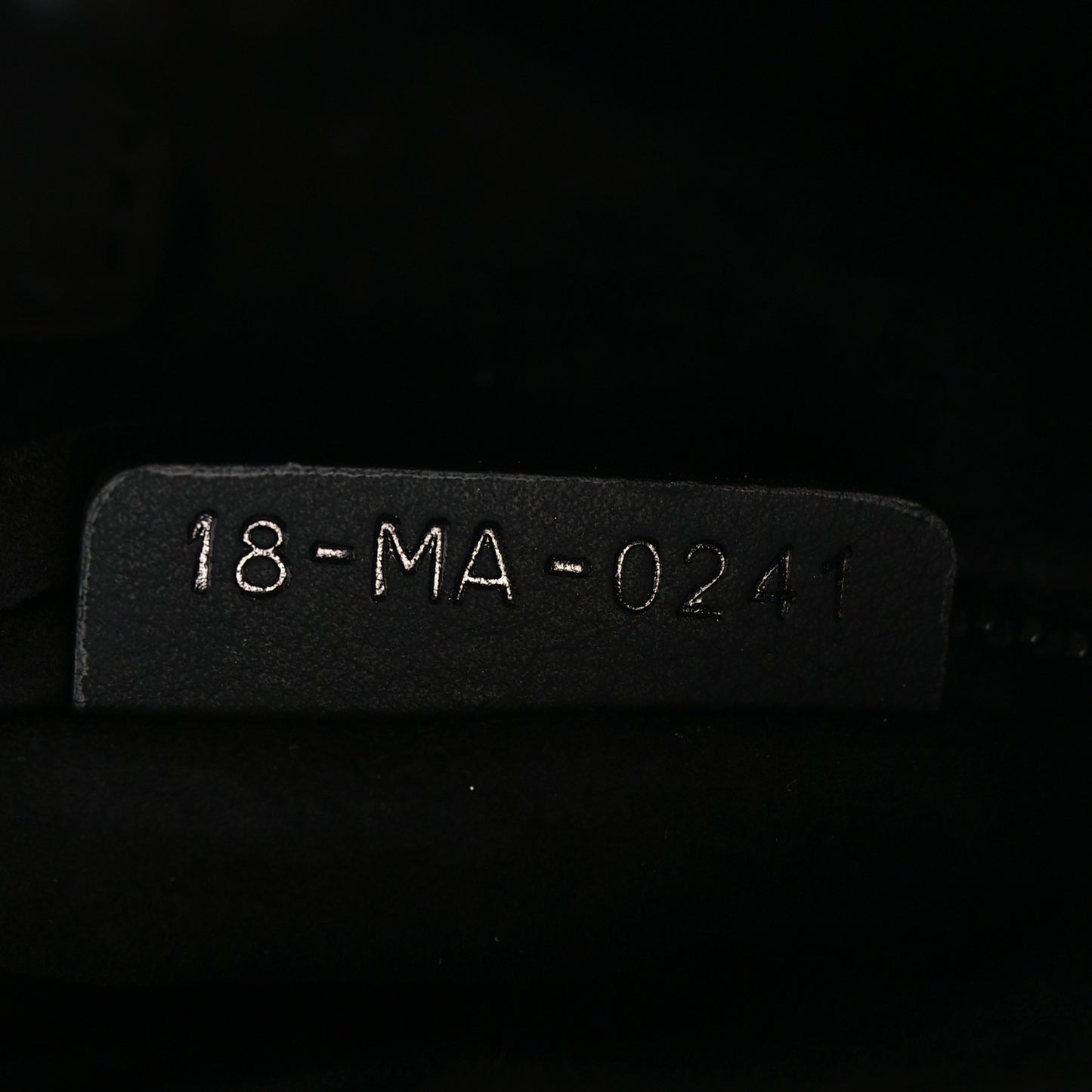 Ultra Matte Calfskin Cannage Small My ABCDior Lady Dior Black