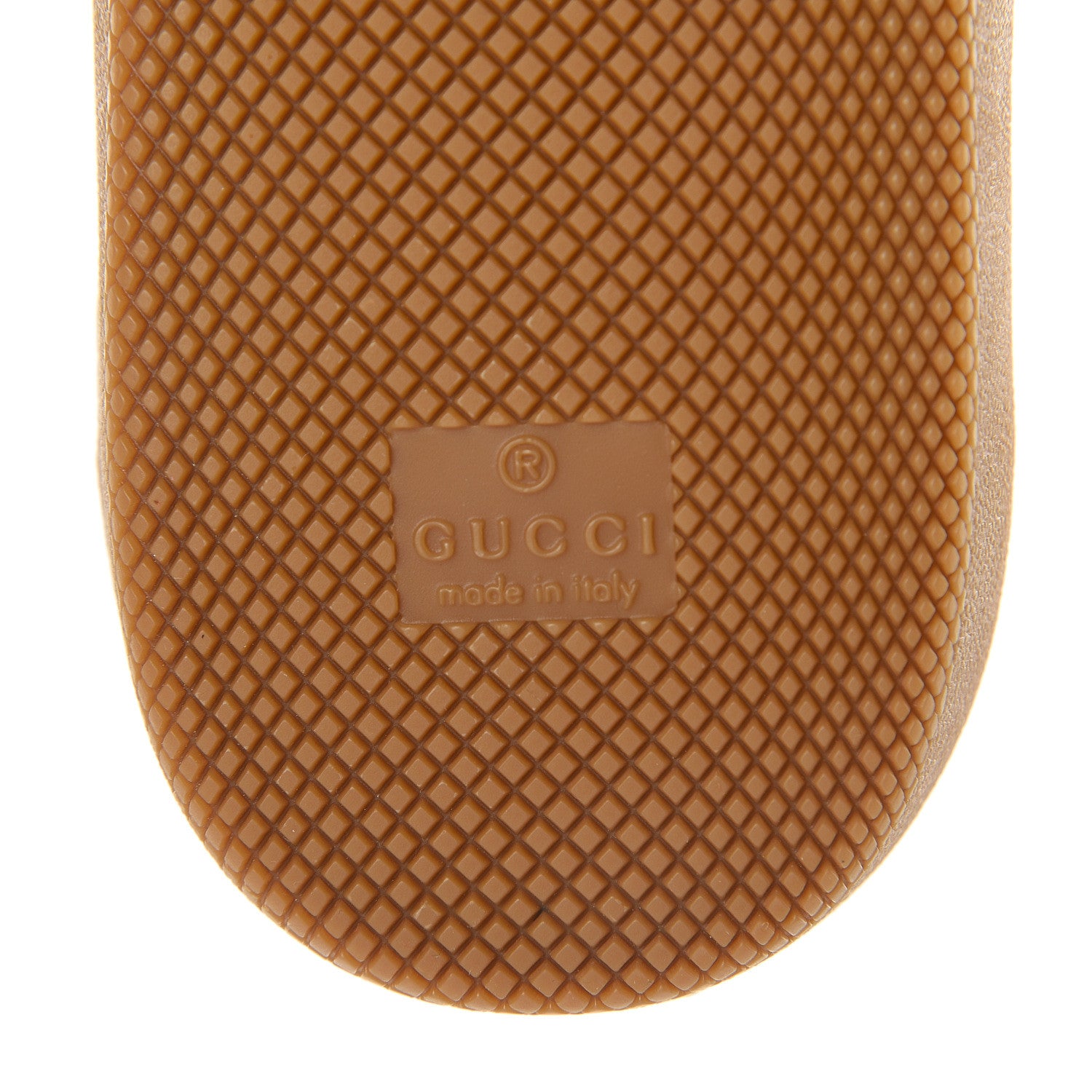 Gucci GG Monogram Suede Web Mens G74 Sneakers 8 Beige Ruggine Cuir 6 of 7