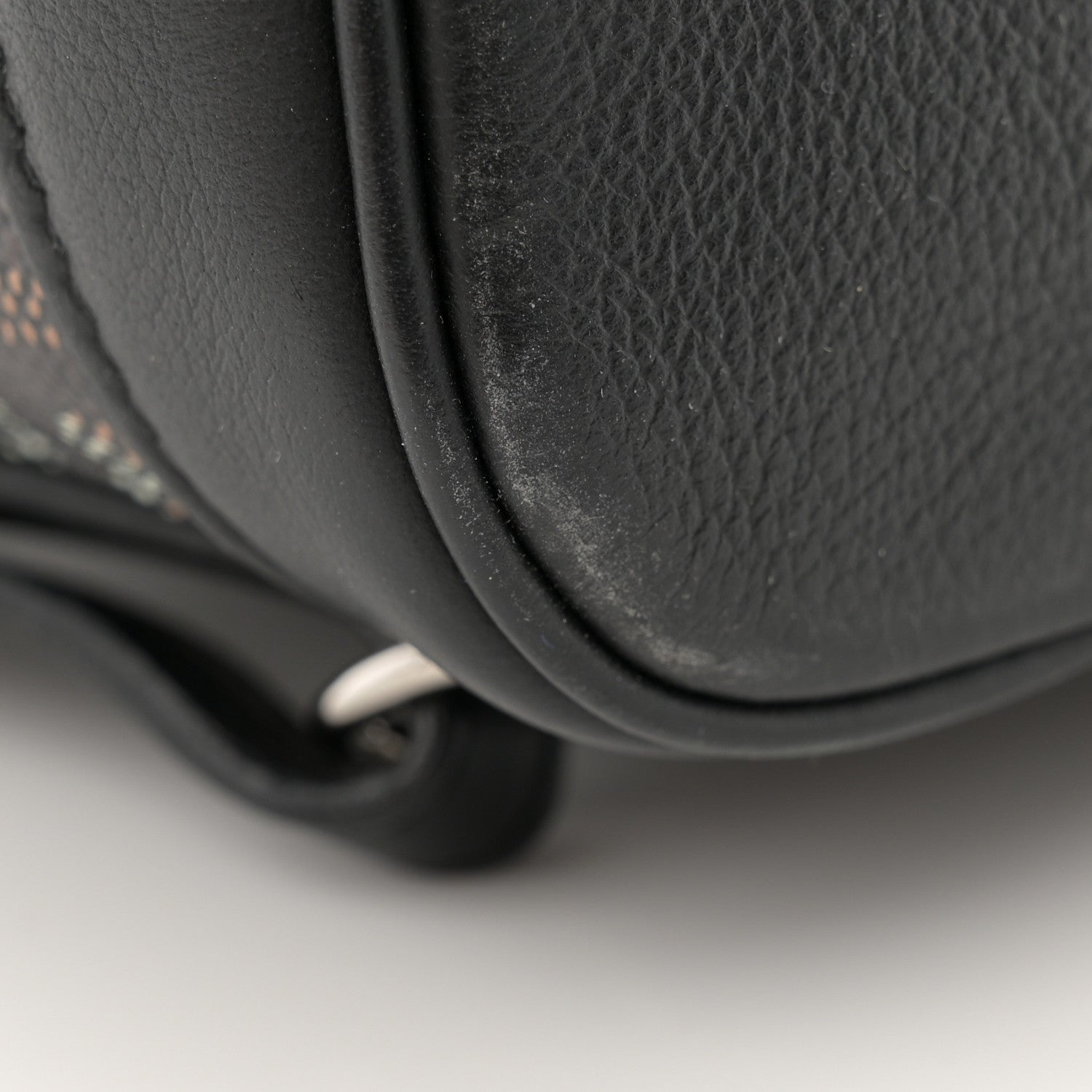 Goyard Goyardine Calfskin Mini Alpin Backpack Black 13 of 14