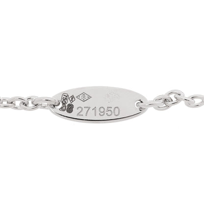 Christian Dior 18K White Gold Pave Diamond Rose Des Vents Bracelet 5 of 6