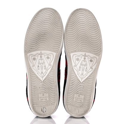 Gucci Terry Cloth GG Monogram Womens Ace Sneakers 39.5 Blue Red 6 of 10
