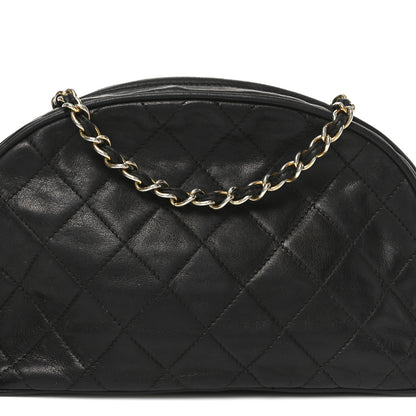 Chanel Lambskin Quilted Tassel Camera Case Black 9 of 11