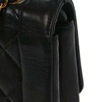 Chanel Lambskin Quilted Medium Single Flap Black 13 of 13