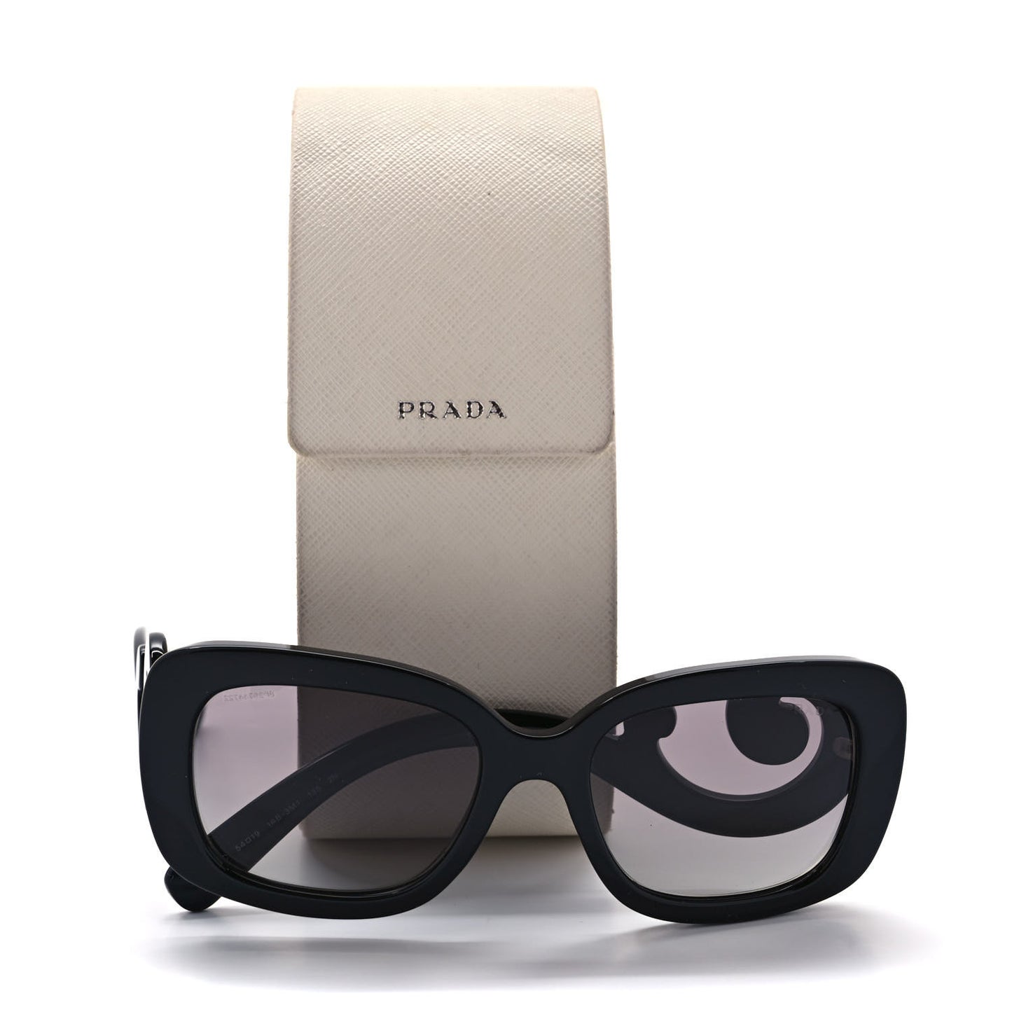 Acetate Baroque Sunglasses SPR 27O Black