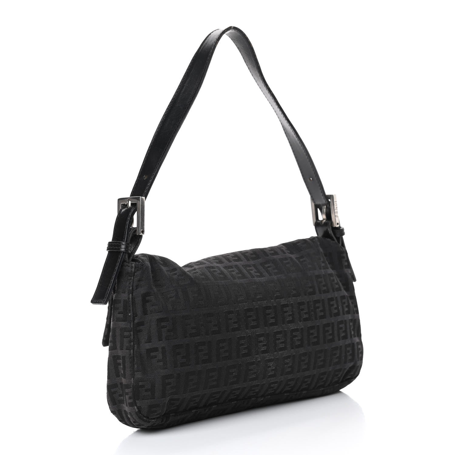 Fendi Zucchino Baguette Black 2 of 10