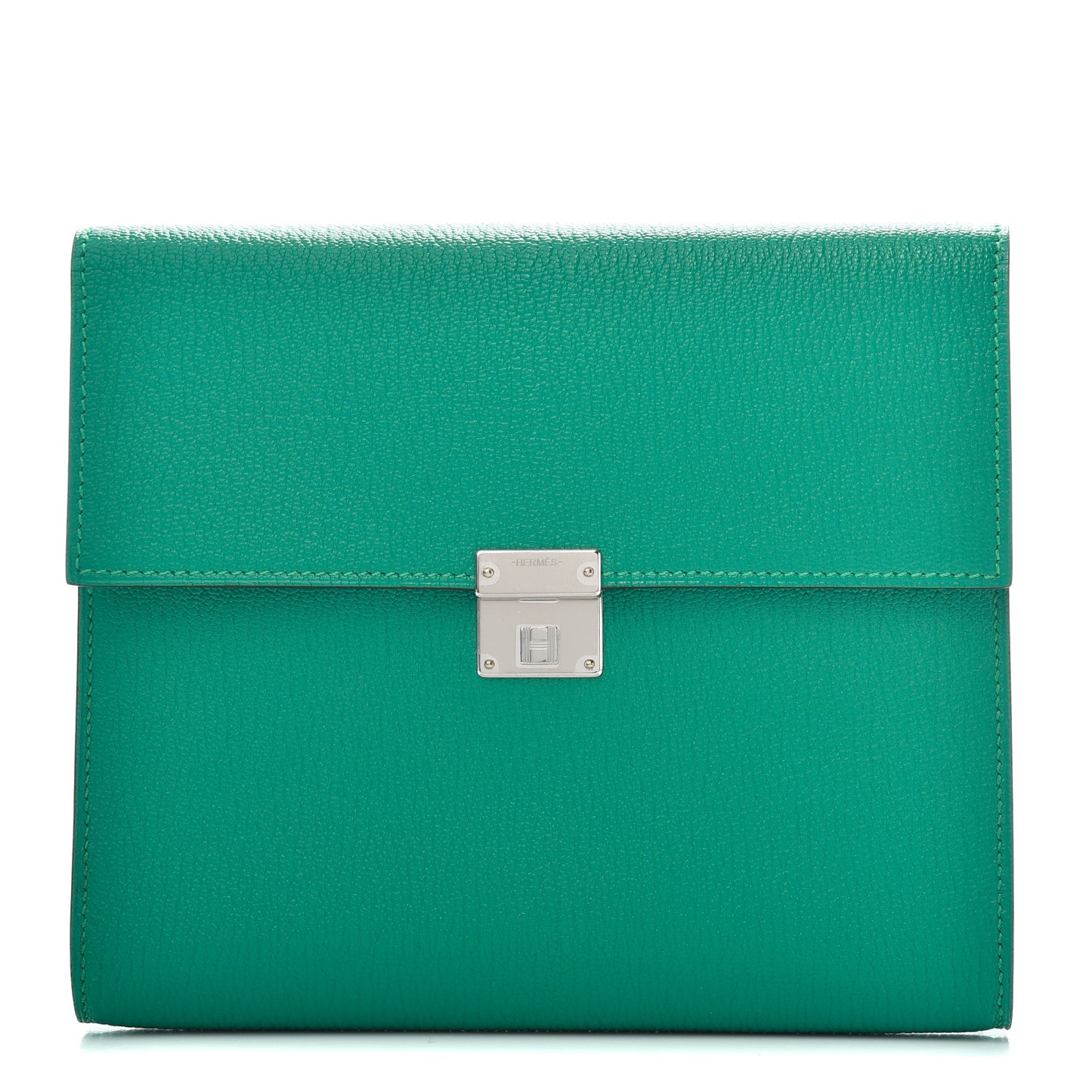 Chevre Mysore Clic 16 Wallet Vert Verone