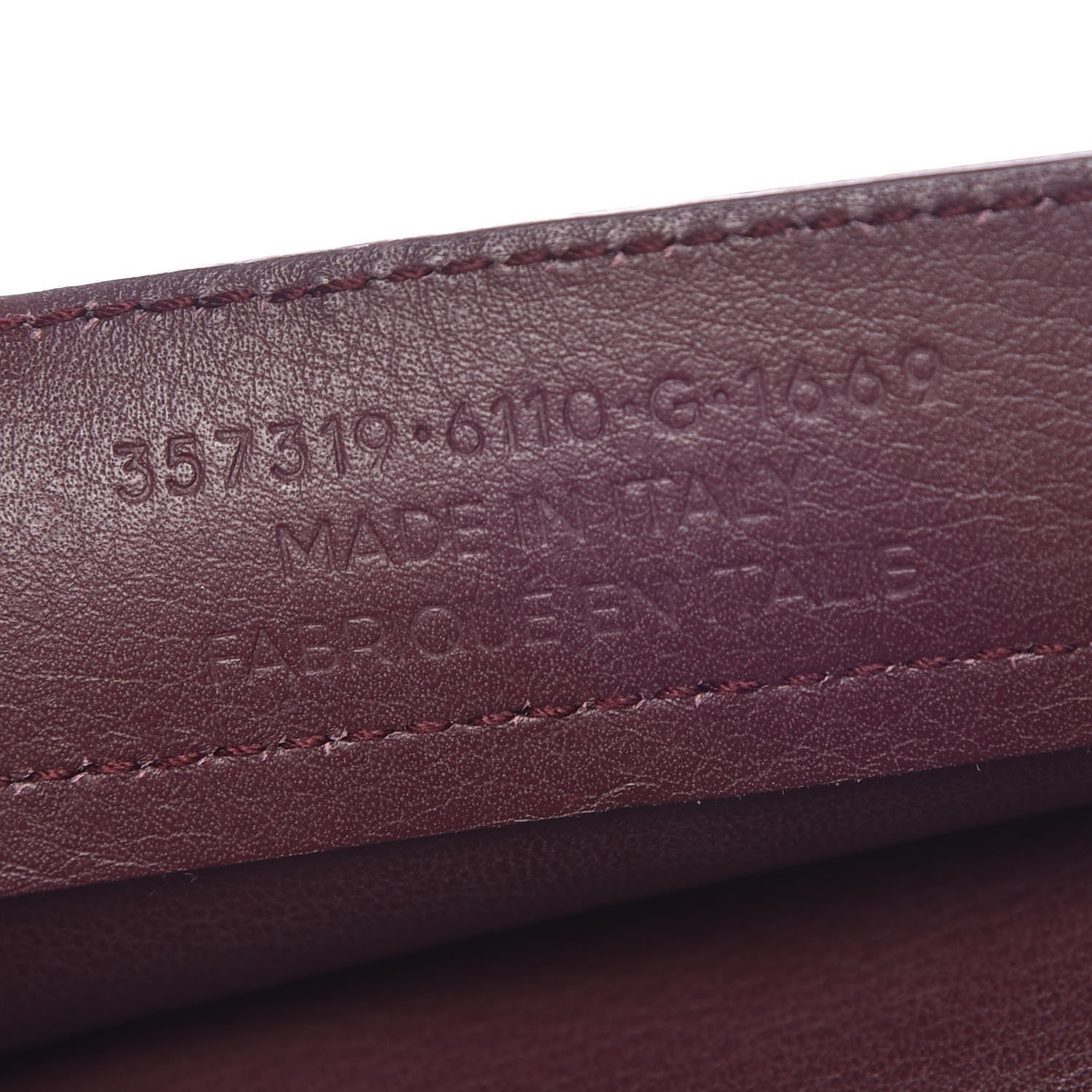 Balenciaga Veau Papier A4 Tote Rouge Aubergine 7 of 9
