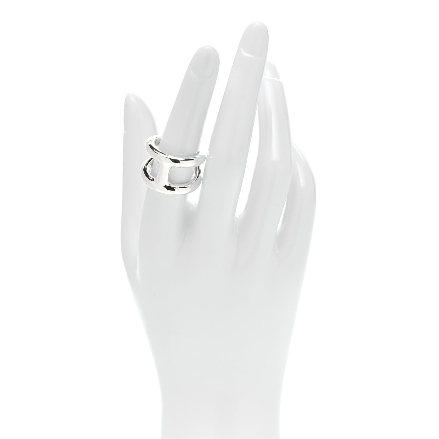 Sterling Silver PM Osmose Ring 53 6.5