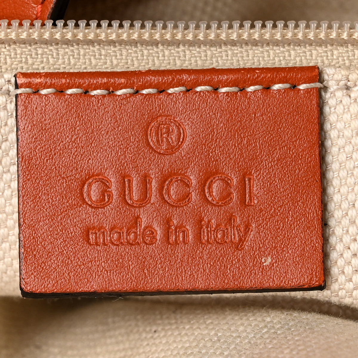 Gucci Monogram Medium Sukey Tote Orange 6 of 12