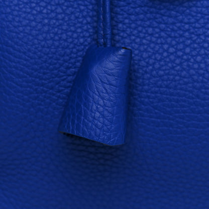 Hermes Taurillon Clemence Victoria II 35 Bleu Electrique 9 of 13