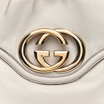 Gucci Calfskin Medium Britt Tassel Shoulder Bag Ivory 6 of 8