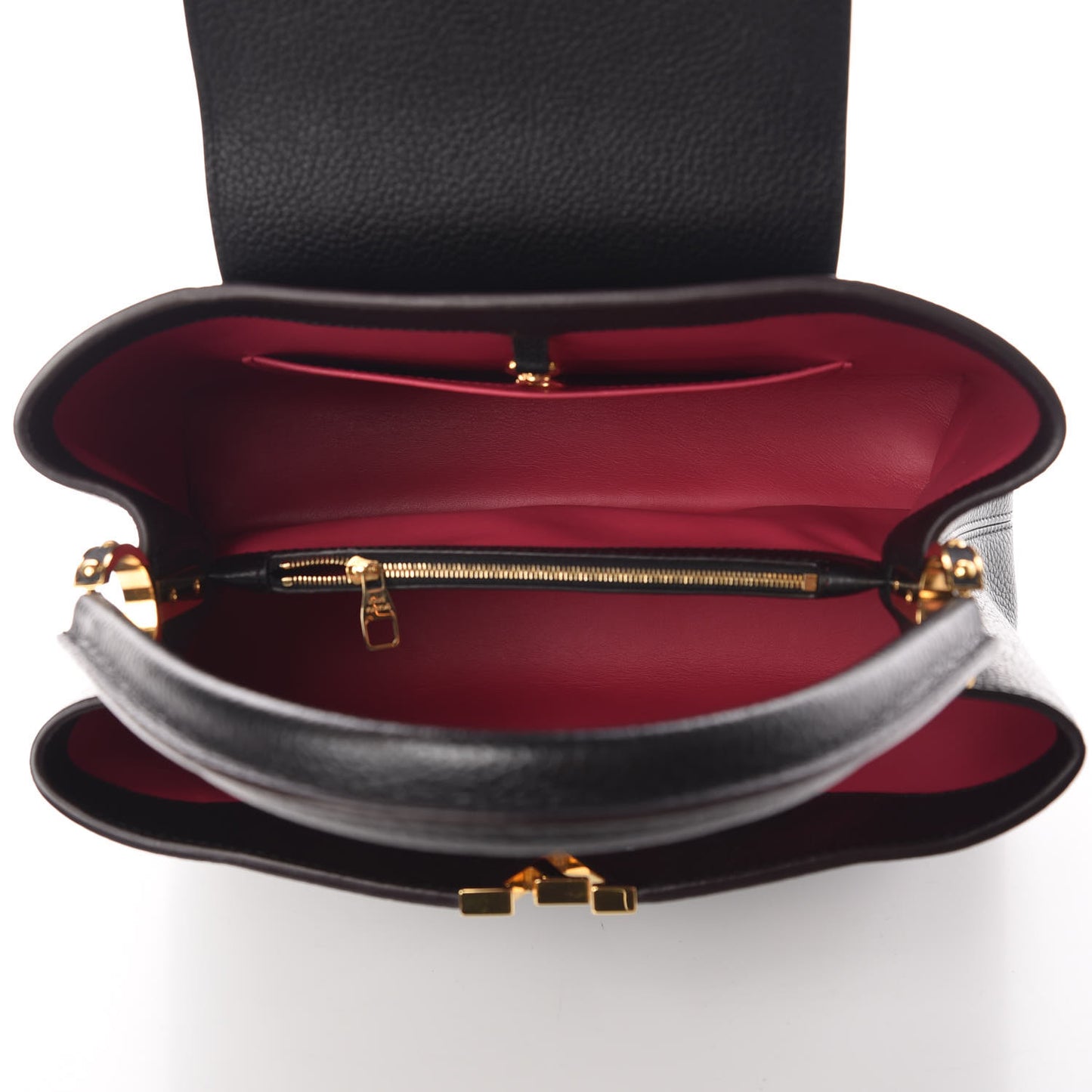 Taurillon Capucines MM Black
