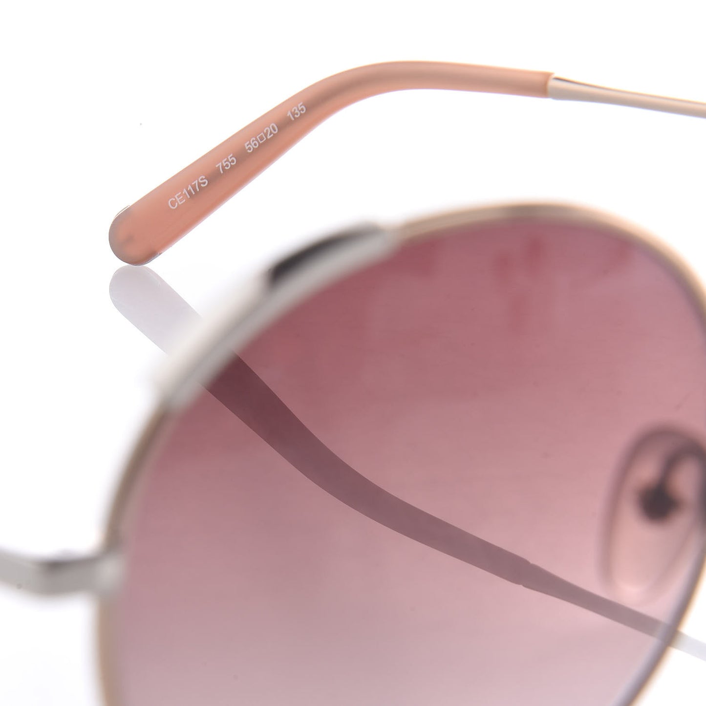 Oversized Round Sunglasses CE117S Gold