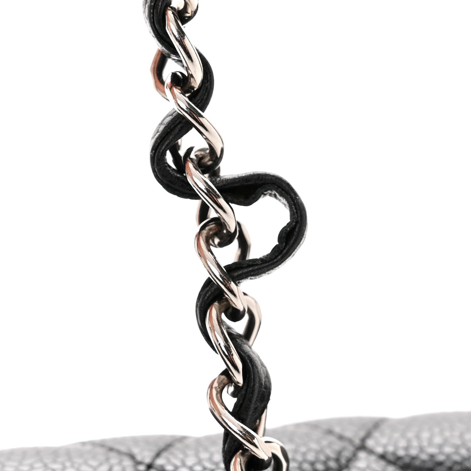 Chanel Caviar Quilted Medium Double Flap Black 13 of 14