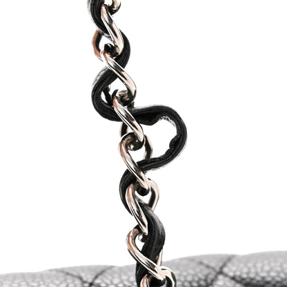 Chanel Caviar Quilted Medium Double Flap Black 13 of 14