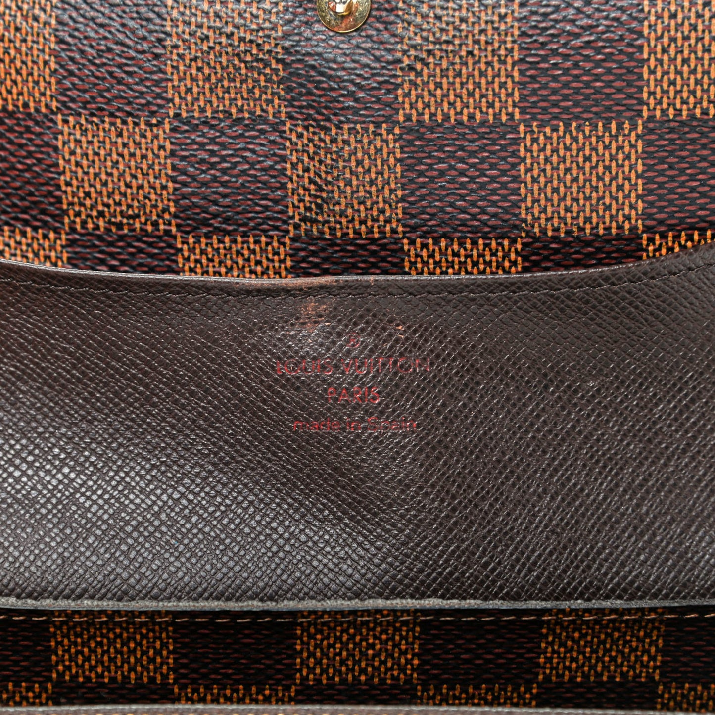 Damier Ebene Emilie Wallet