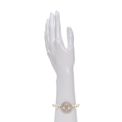 Chanel Pearl CC Bracelet Gold 2 of 7