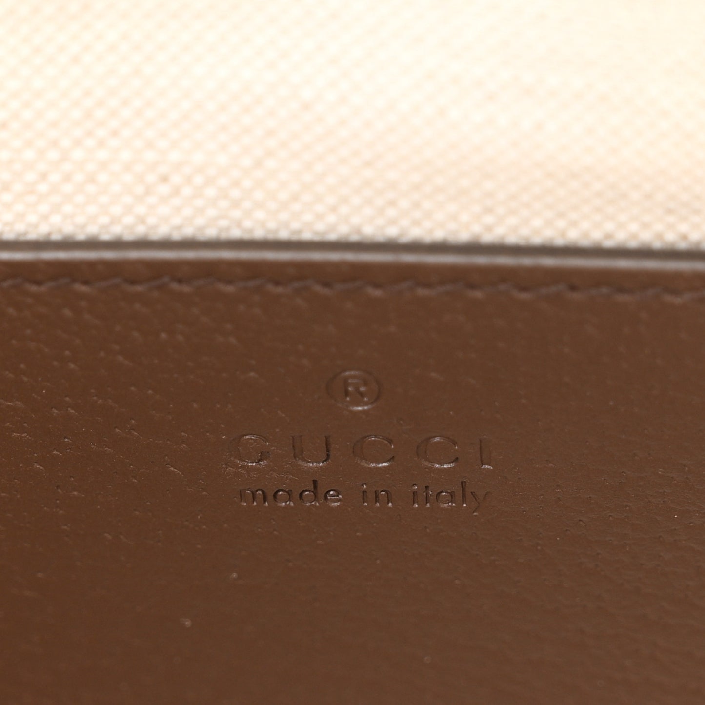 GG Supreme Monogram Textured Dollar Calfskin Web Medium Ophidia Top Handle Bowler Bag Beige Ebony New Acero