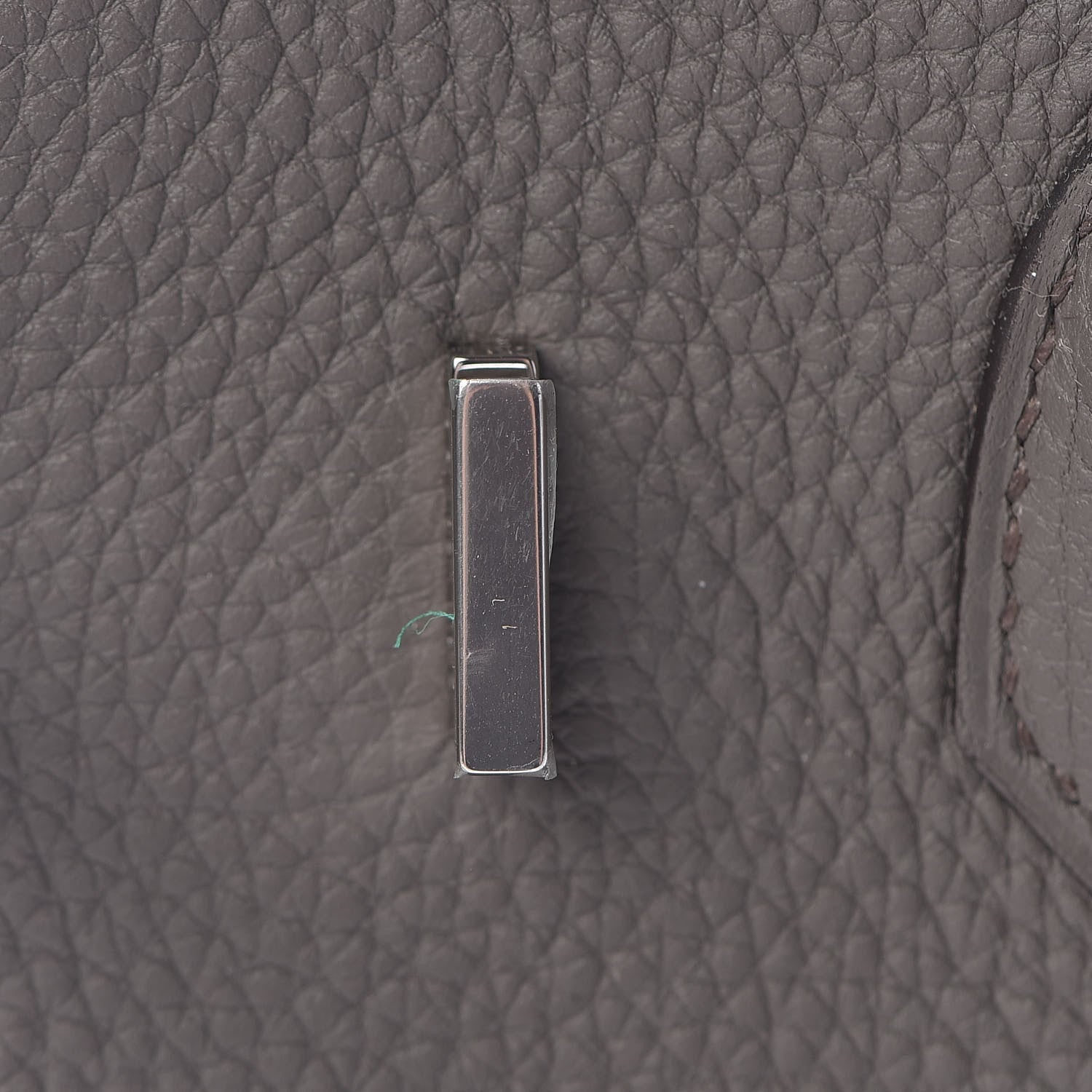 Hermes Togo Birkin 25 Etain 27 of 34