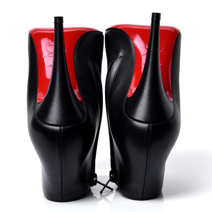 Christian Louboutin Calfskin Belle 100 Ankle Boots 38 Black 5 of 6