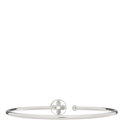 Louis Vuitton 18K White Gold Diamond Idylle Blossom Twist Bracelet 2 of 4