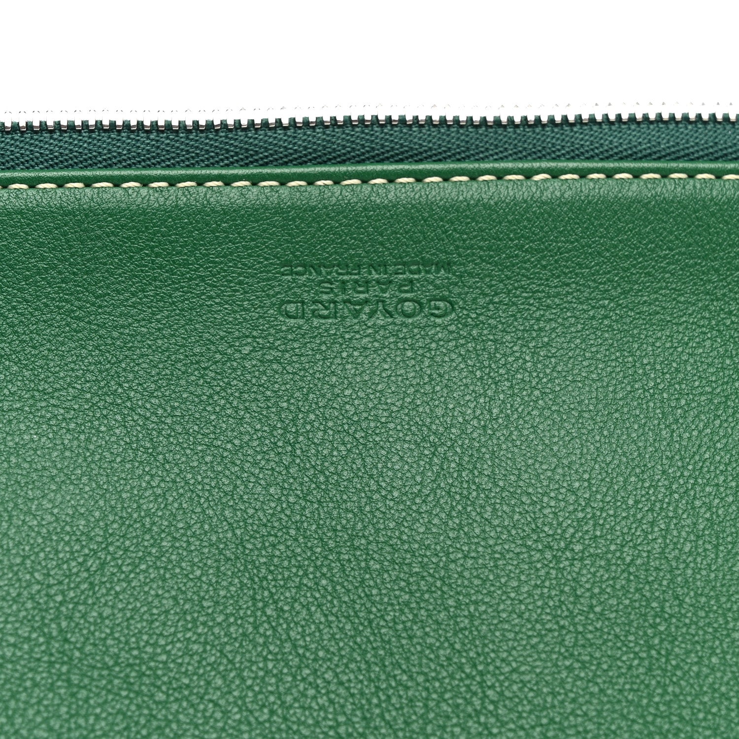 Goyard Goyardine Sainte Marie Soft Clutch Green 7 of 7