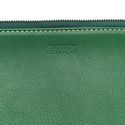 Goyard Goyardine Sainte Marie Soft Clutch Green 7 of 7