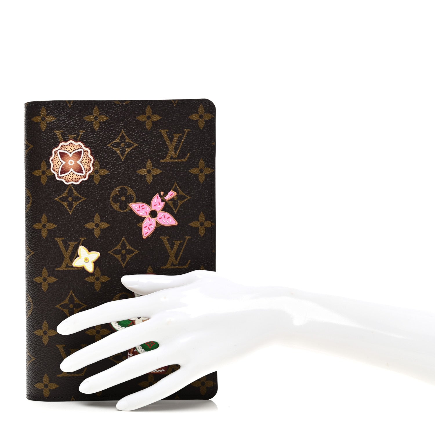 Louis Vuitton Monogram Emily Notebook Cove MM Coquelicot 1879886