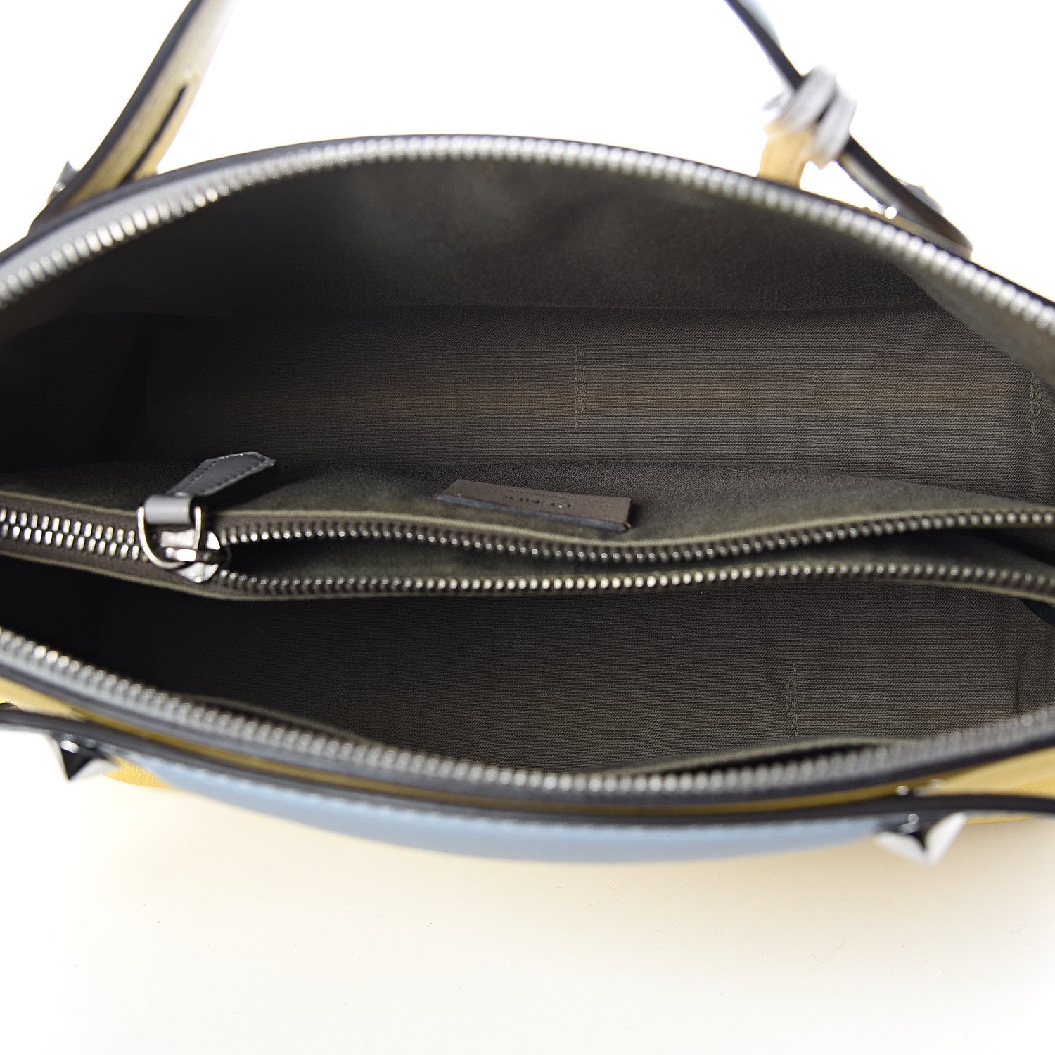 Fendi Vitello Dolce 4 Color Medium By The Way Boston Bag Yellow Multicolor 4 of 10