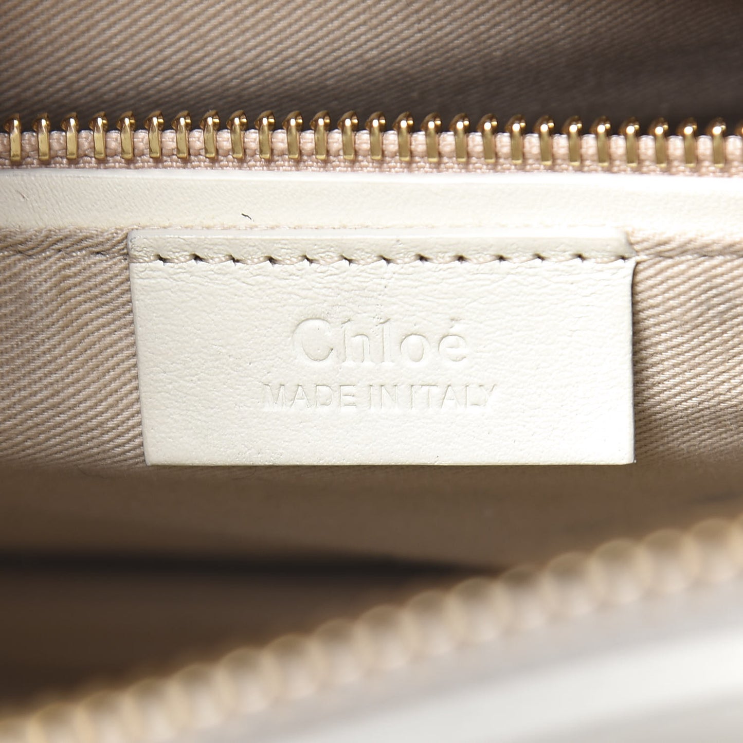 Calfskin Medium Roy Bag Natural White