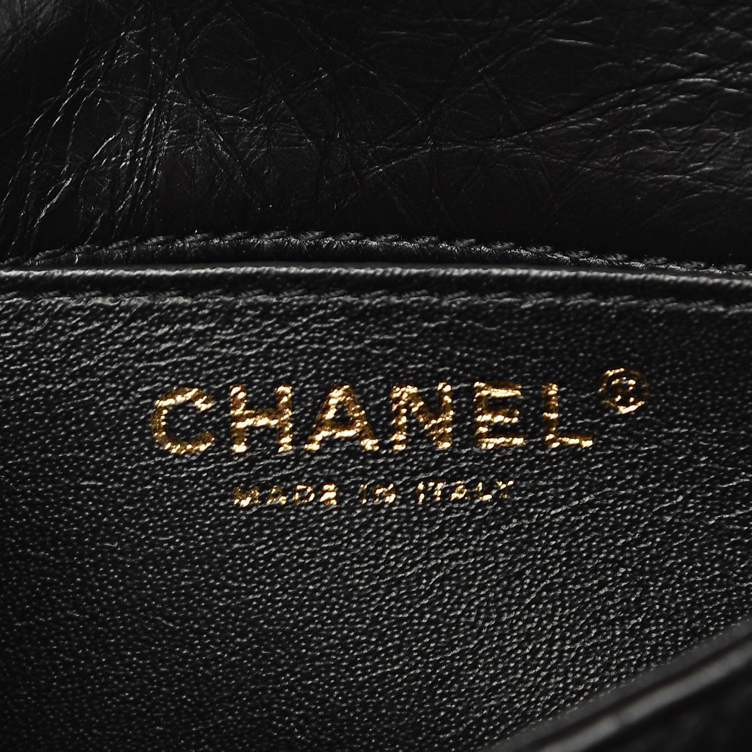 Chanel Aged Calfskin Quilted 2.55 Reissue Chain Waist Bag Black 6 of 11