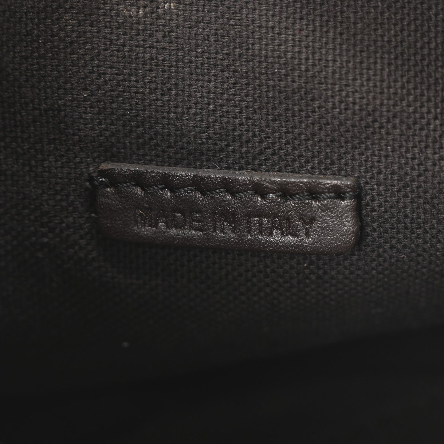 Haymarket Check Pochette Chocolate