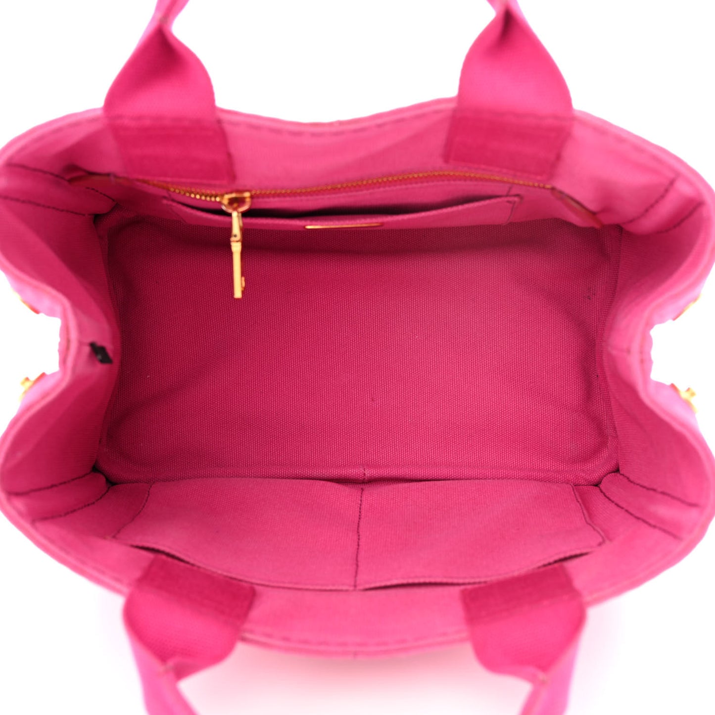 Canapa Small Logo Tote Fuxia