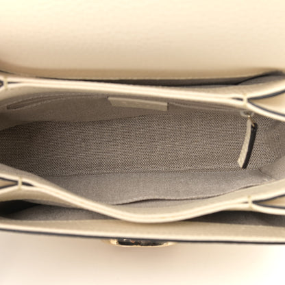 Gucci Dollar Calfskin Interlocking G Crossbody Bag Ivoire 5 of 10