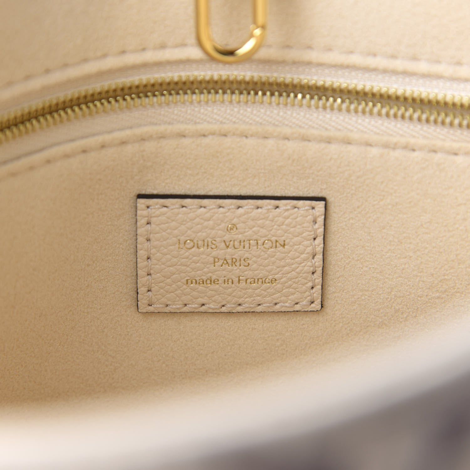 Louis Vuitton Empreinte Monogram Giant Onthego PM Creme Bois De Rose 8 of 10