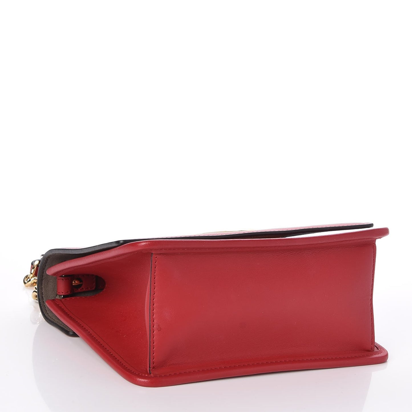 Vitello Century Opaco F is Fendi Small Kan I Shoulder Bag Fragola