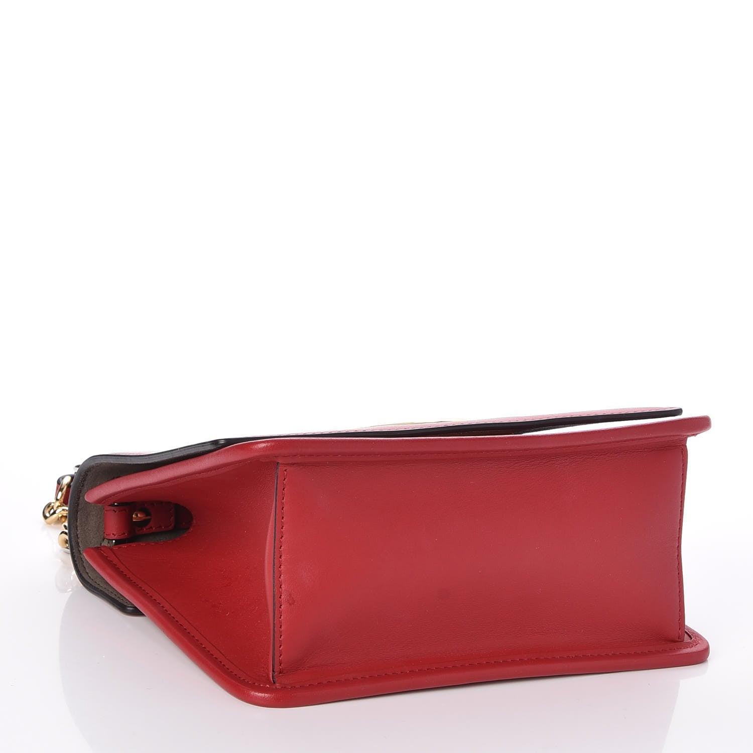 Fendi Vitello Century Opaco F is Fendi Small Kan I Shoulder Bag Fragola 4 of 8