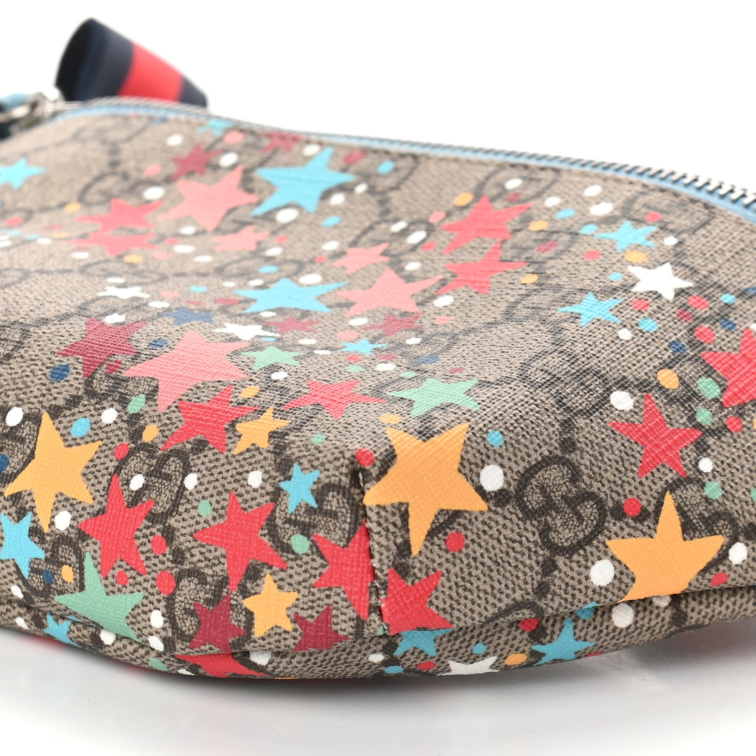Gucci GG Supreme Monogram Childrens Star Print Belt Bag Multicolor 9 of 10