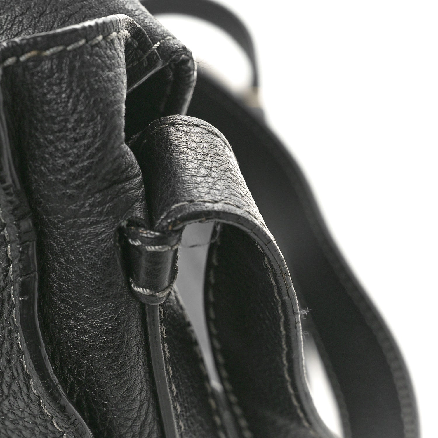 Chloe Calfskin Medium Marcie Round Crossbody Bag Black 9 of 16