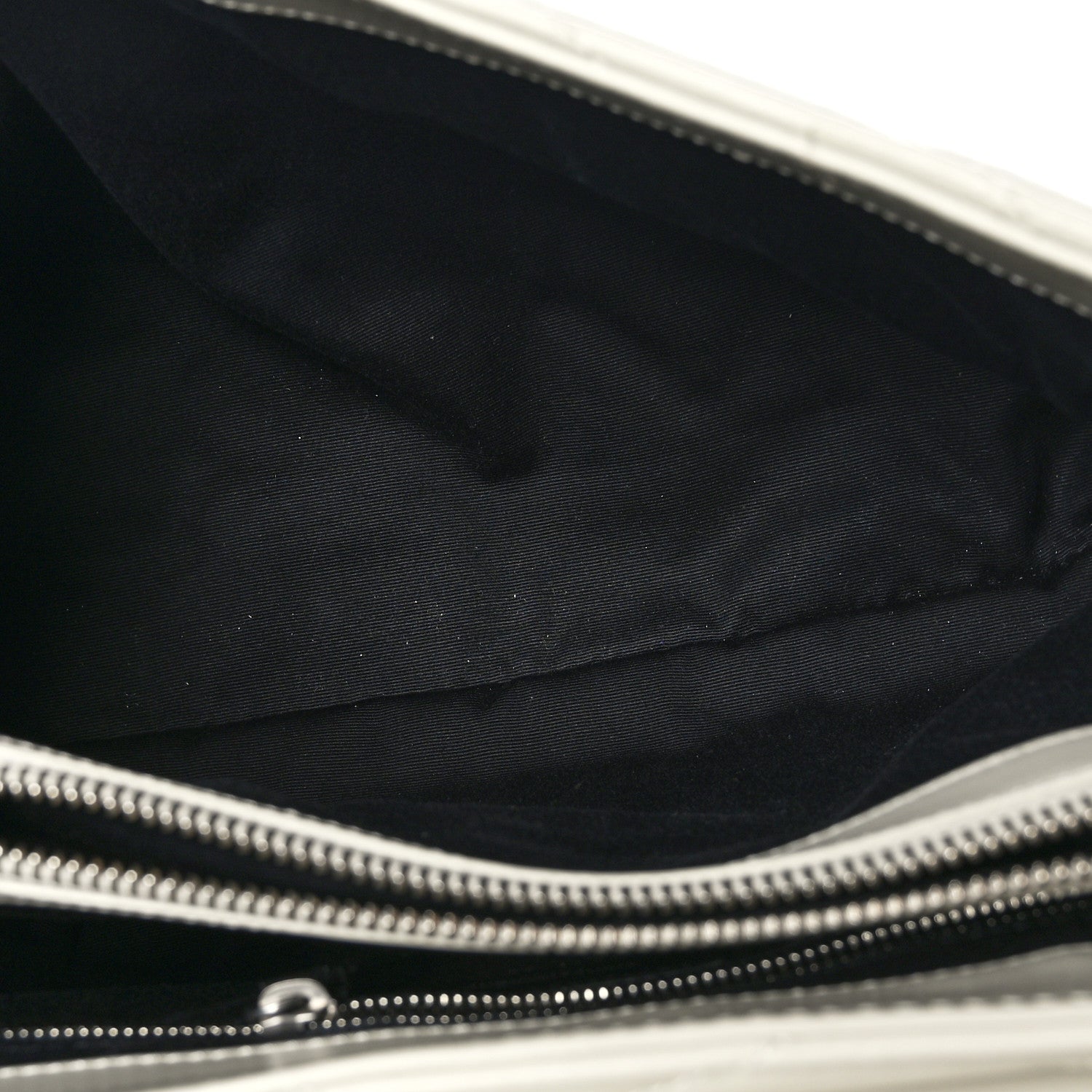 Saint Laurent Calfskin Y Quilted Monogram Medium Loulou Chain Satchel Ivory 5 of 12