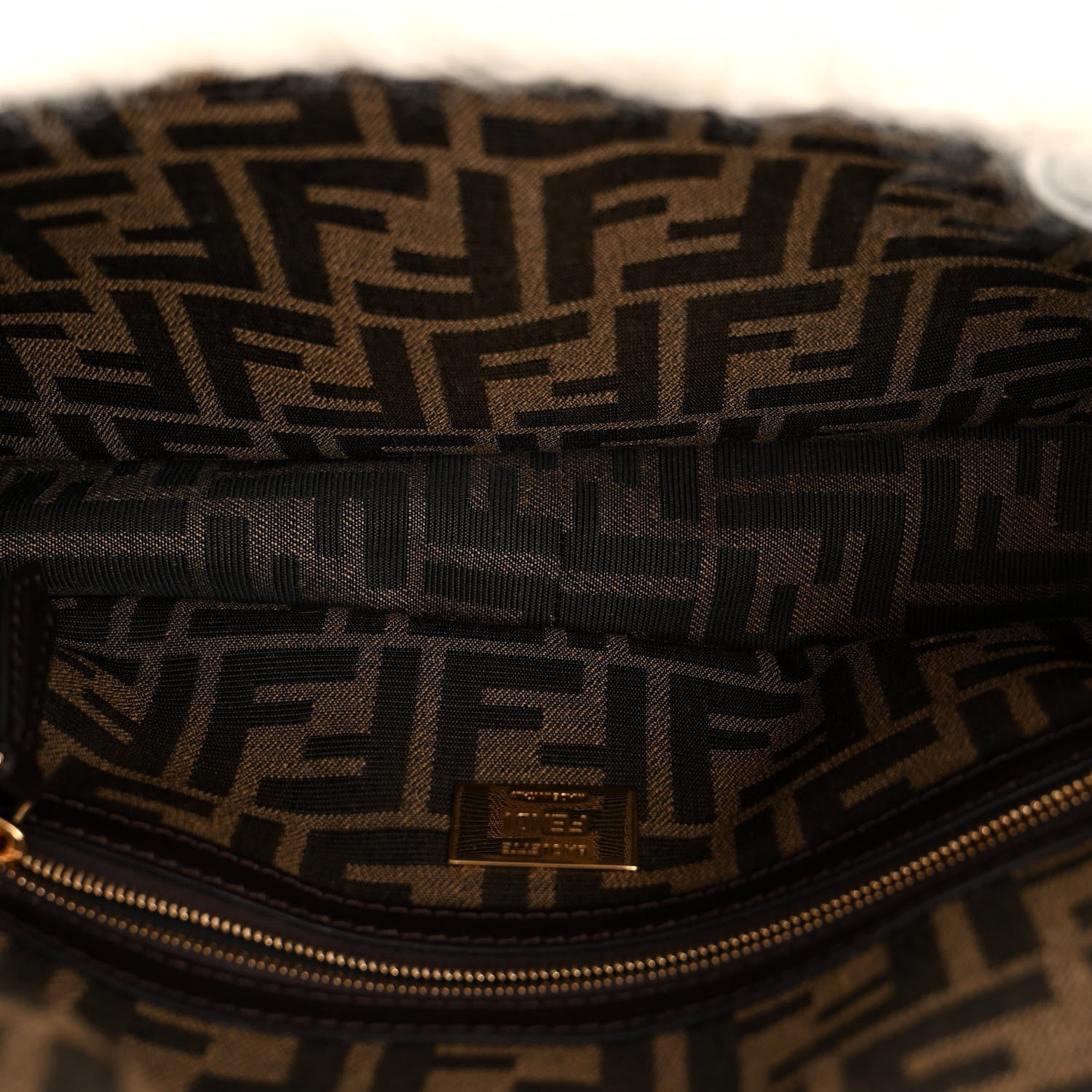 Fendi Mohair Baguette White 5 of 12