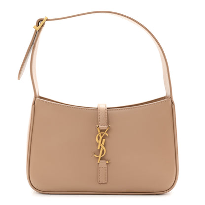 Saint Laurent Smooth Calfskin Le 5 A 7 Hobo Taupe 1 of 10